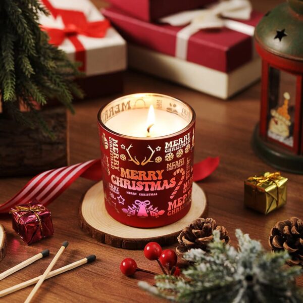 Christmas scented candles