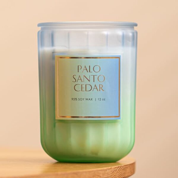Gradient glass scented candle - Image 8