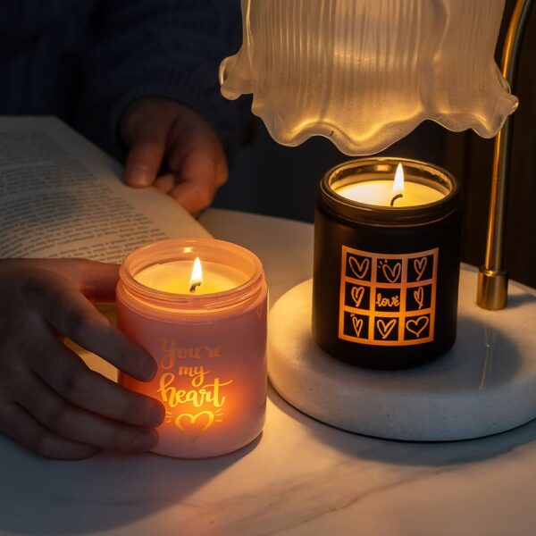 Laser Engraving scented candle - Image 3