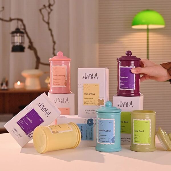 Postbox scented candle - Image 5