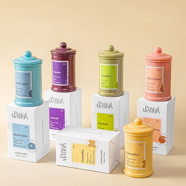 Postbox scented candle - Image 4