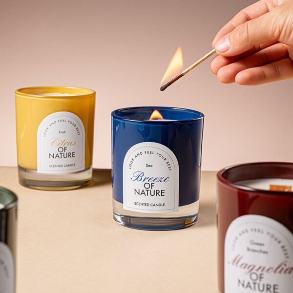 Smokeless Wood Wick Scented Candle - Image 5