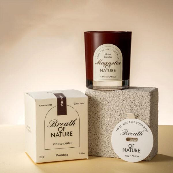 Smokeless Wood Wick Scented Candle - Image 4