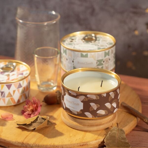 Tinplate cans scented candle - Image 3