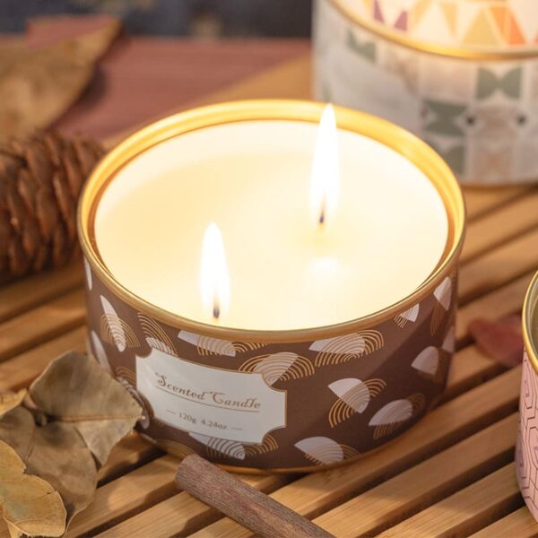 Tinplate cans scented candle