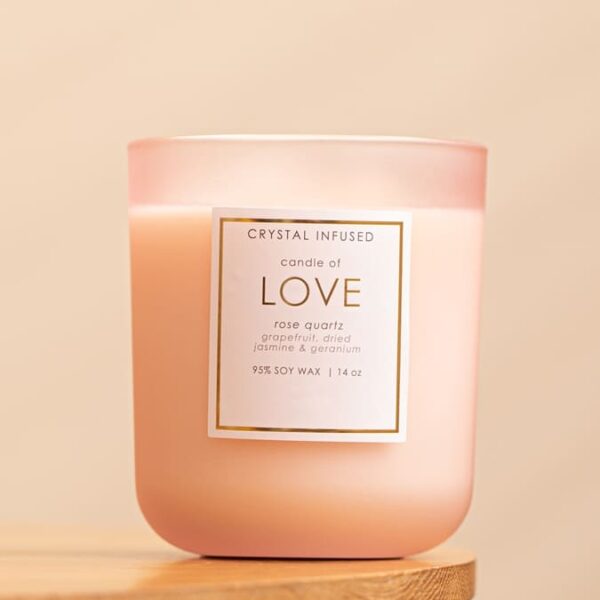 glass cup scented candle - Image 4