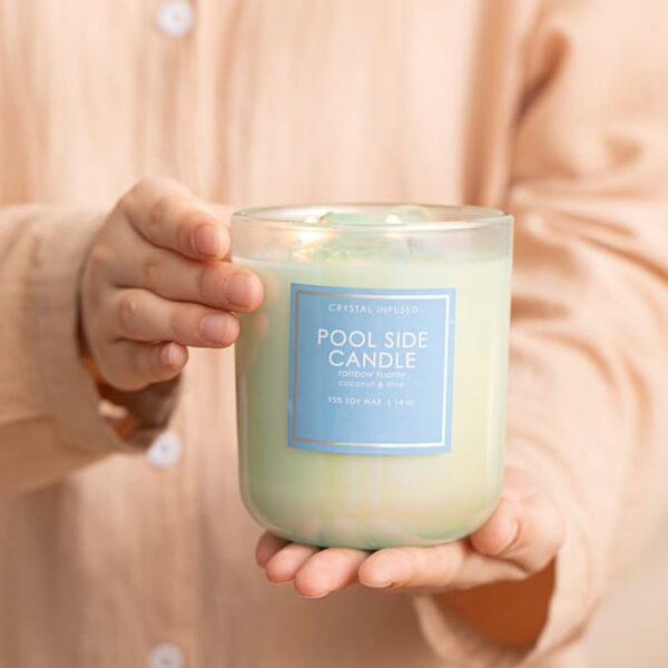 glass cup scented candle - Image 2