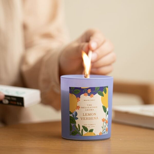 soy wax scented candle